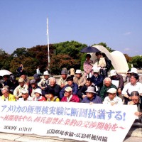 131101_核実験抗議の座り込み（広島）